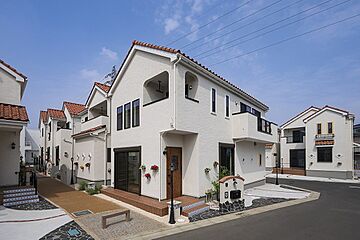 リゾンの分譲住宅　和光地中海Village第7期販売　～地中海の太陽と風を感じるまち～ 外観