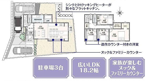 4SLDKの家事ラク動線