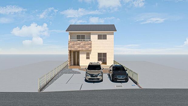 【No.5】完成予想外観(※画像はイメージです。実際のものとは多少異なる場合がございます。)