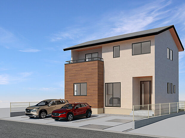 【No.2】〈駐車場4台〉2.5帖の大型収納でキッチンと洗面室が繋がる住まい。