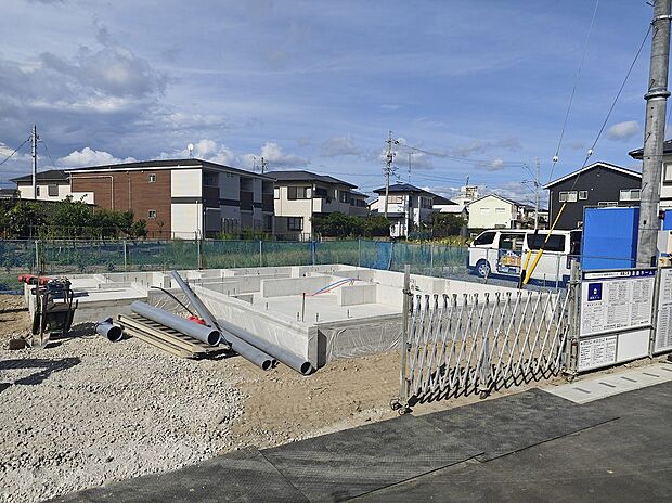 【No.4】着工しました！工事状況は随時写真を更新します。（2026年8月9日撮影）