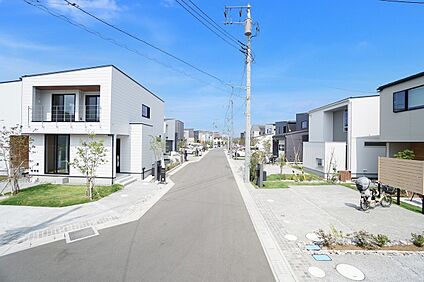 分譲地街並み