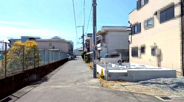 【【現況写真】】敷地面積約22.49坪！フラットな土地です。（4月12日撮影）