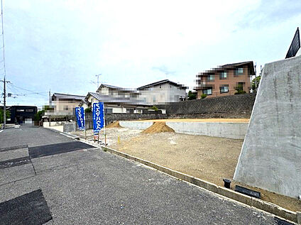 【前面道路を含む現地写真】