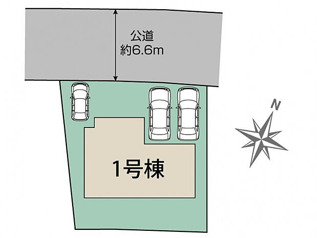 宝塚市光ガ丘2丁目3期1棟 区画図