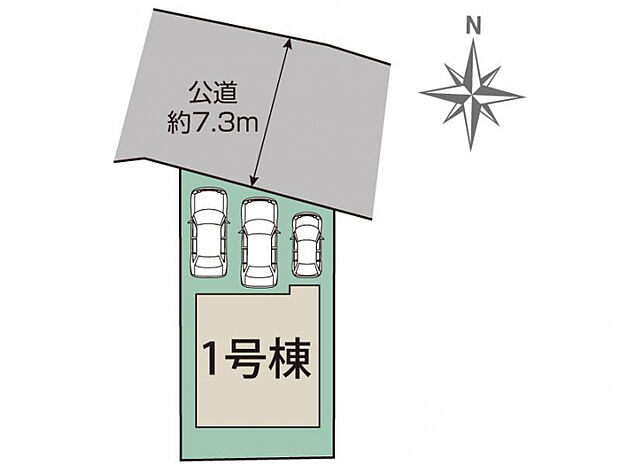名古屋市中村区荒輪井町1丁目1棟 区画図