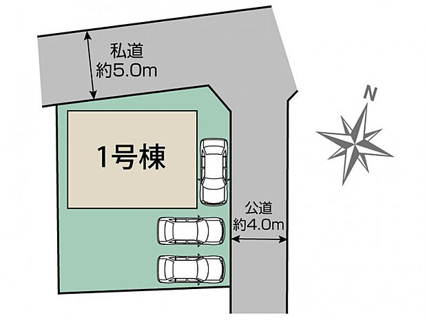 八千代市高津2期1棟 区画図