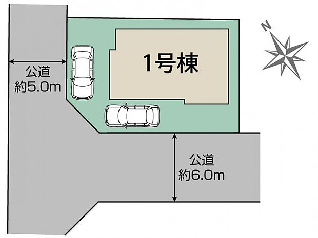 八千代市大和田1棟 区画図