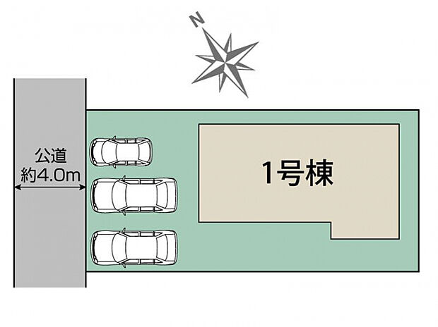 千葉市緑区あすみが丘3丁目1棟 区画図