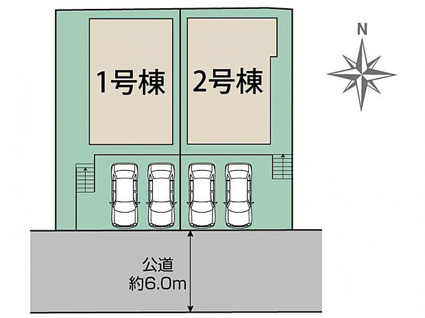 孫子市青山台2丁目2棟 区画図