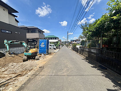 前面道路含む現地写真（7/19撮影）
