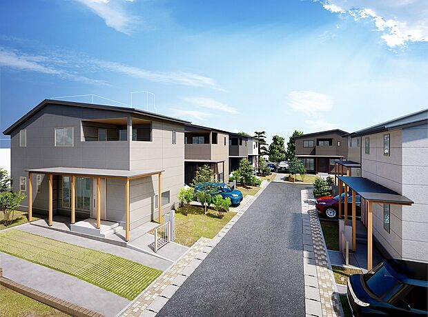 【2LDK~4LDK】街の彩り、潤いの風景。
輝く新緑から差し込む柔らかな木漏れ日。美しく咲く花々とやさしく薫る風。
そして、自然からの恵みである果実。あふれる緑に彩られたこの街では
身近に季節の移ろいを感じることが出来ます。
家族とともに育まれる、豊かな緑は街を包みまるでひとつの大きな庭のように
つながり心に残る印象的な風景を紡ぎだしていきます。