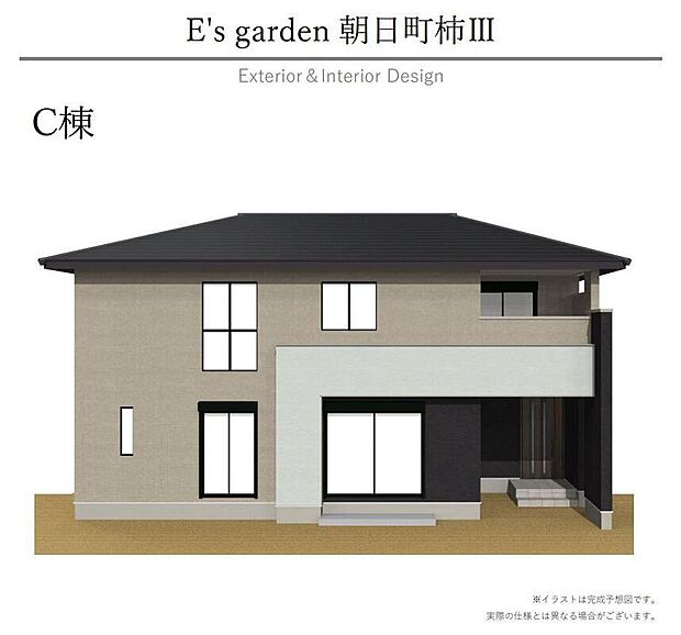 C棟 外観完成予想図