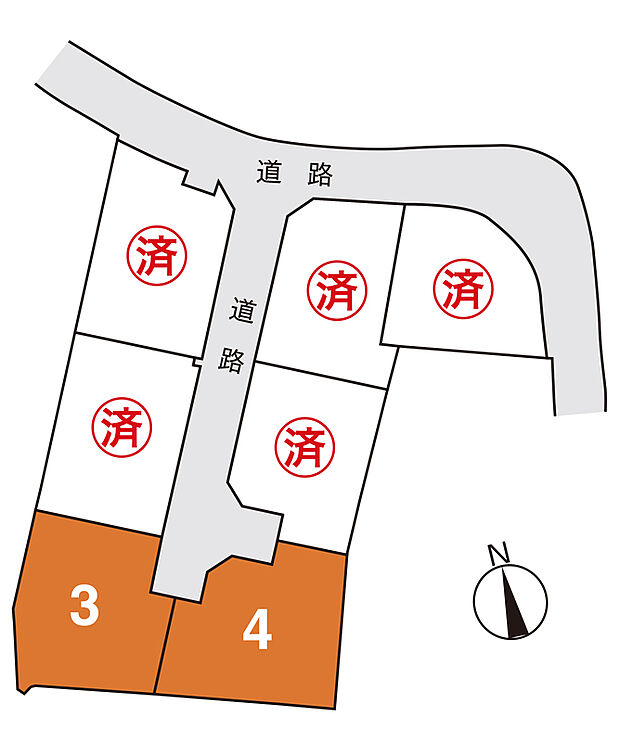 ユニエクセラン津田西
区画図