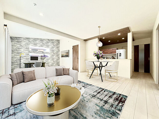 ☆リビング（バーチャルステージング）☆　