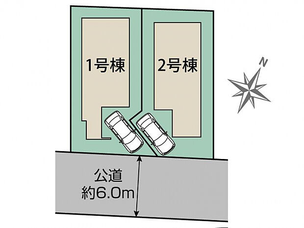 神戸市西区竹の台1丁目2期2棟 区画図