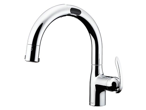 【その他設備】【タッチレス浄水栓】水栓に触れなくてもセンサーに手をかざすだけで吐水・止水ができます。浄水器はカートリッジの交換時期が近づくと操作パネル上でお知らせ表示。ひと目で確認できるので、見落としもなく安心です
