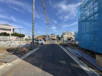 前面道路