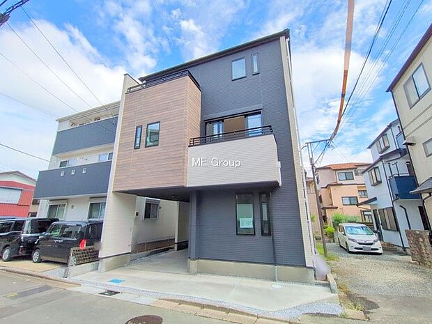 上質感あふれる外観デザイン。魅力の住まいを実現。