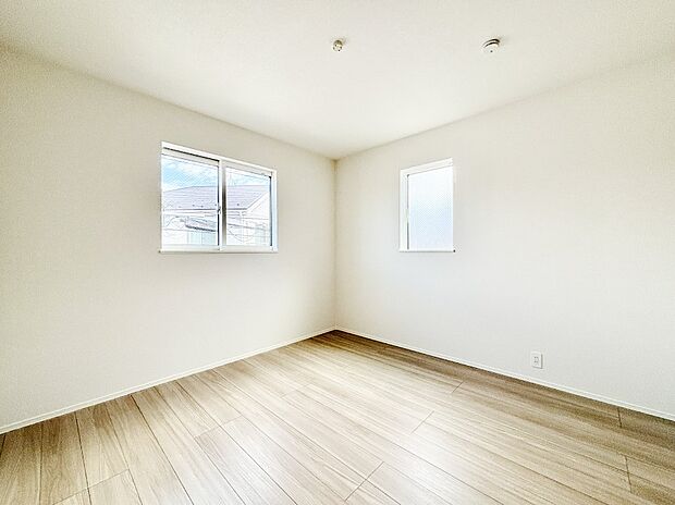 2面採光を確保した明るい空間。家族みんなが快適な暮らしを実現する設計です。　