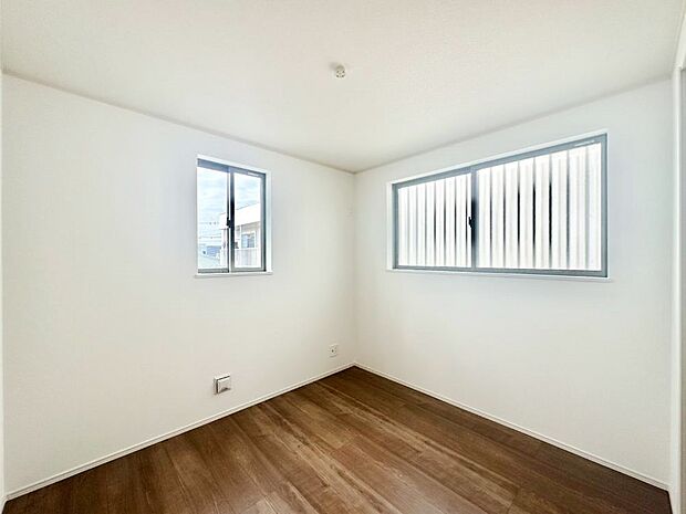 2面採光を確保した明るい空間。家族みんなが快適な暮らしを実現する設計です。　