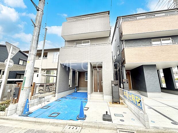 上質感あふれる外観デザイン。魅力の住まいを実現。