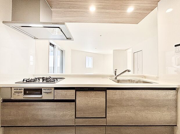 【キッチン】お料理を効率的に、楽しく！システムキッチン  