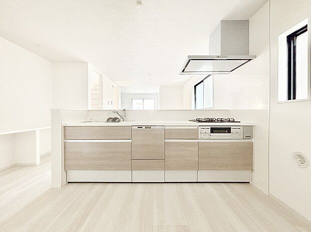 【キッチン】お料理を効率的に、楽しく！システムキッチン  