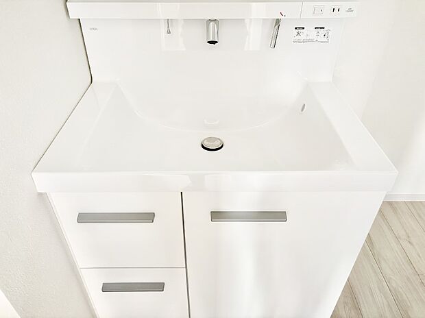 【その他設備(ハンドシャワー水栓)】ハンドシャワー付き！使いやすい洗面台。