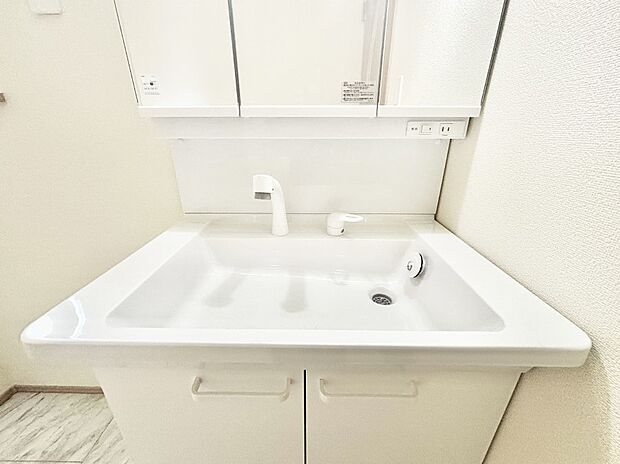 【その他設備(ハンドシャワー水栓)】ハンドシャワー付き！使いやすい洗面台。