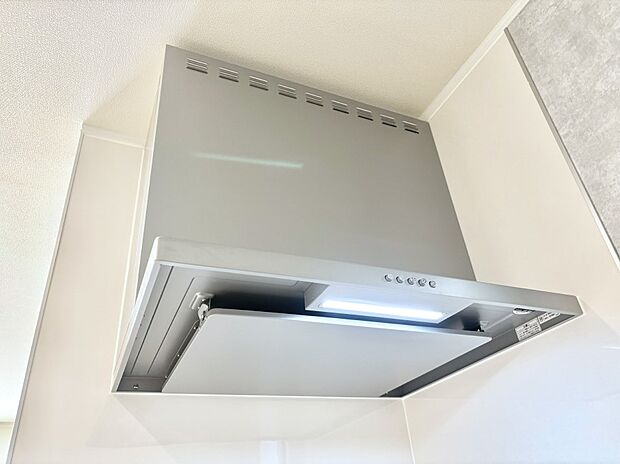 【その他設備(レンジフード)】基本的なお手入れはフィルターのみ！お手入れのしやすさも魅力です。