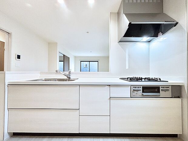 【キッチン】お料理を効率的に、楽しく!システムキッチン