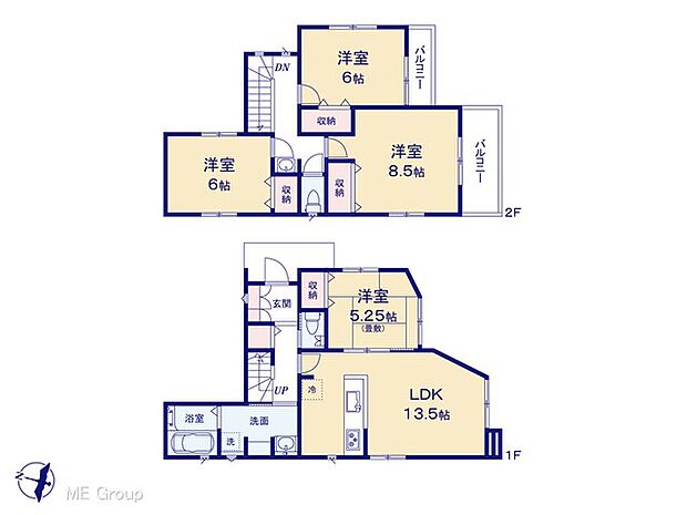 【4LDK】図面と異なる場合は現況を優先