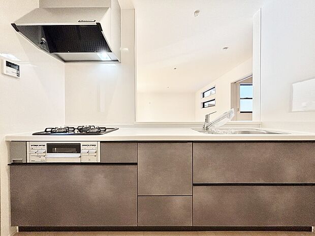 【キッチン】お料理を効率的に、楽しく!システムキッチン