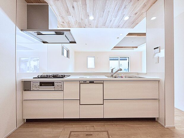 【キッチン】お料理を効率的に、楽しく！システムキッチン  