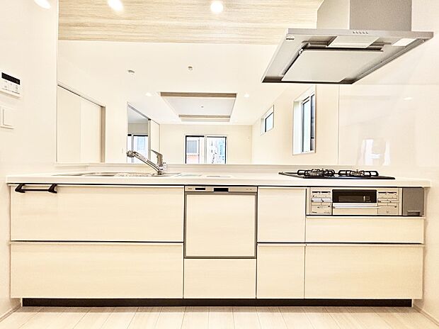 【キッチン】お料理を効率的に、楽しく！システムキッチン