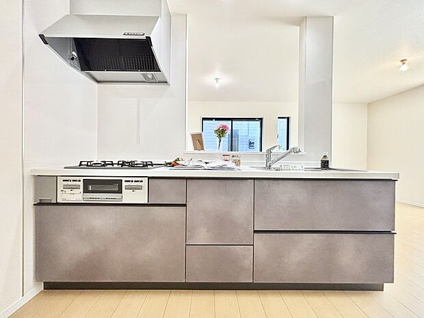 【キッチン】お料理を効率的に、楽しく！システムキッチン  