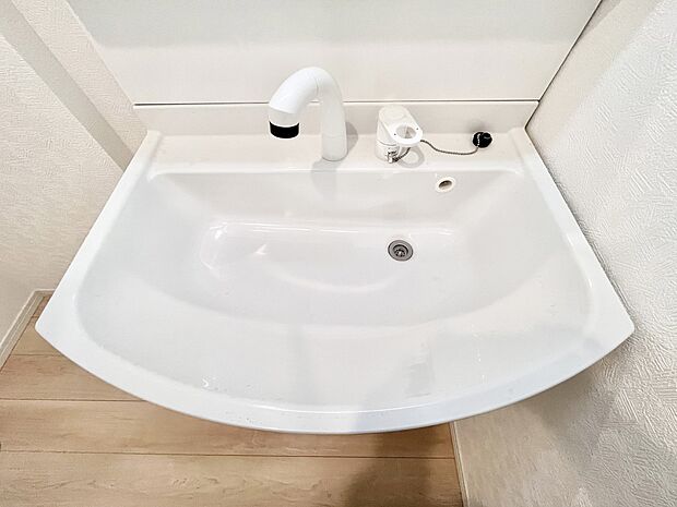【その他設備(シャワー水栓)】ハンドシャワー付き！使いやすい洗面台。