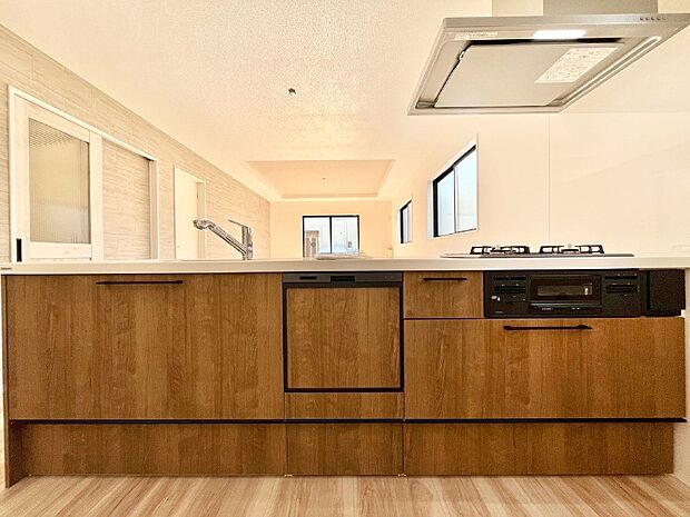 【キッチン】お料理を効率的に、楽しく!システムキッチン