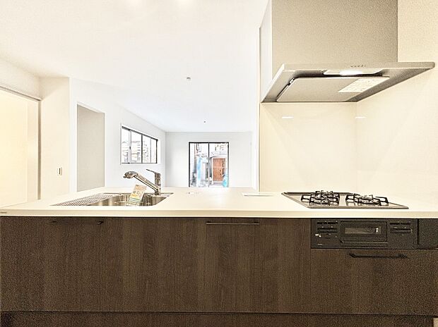 【キッチン】お料理を効率的に、楽しく！システムキッチン