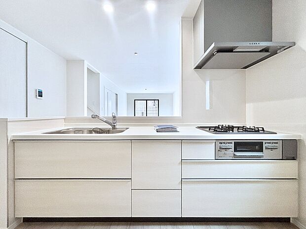 【キッチン】お料理を効率的に、楽しく!システムキッチン