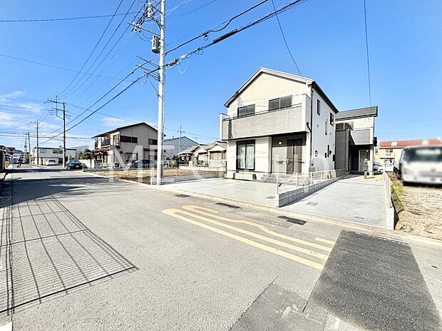 【前面道路含む現地写真】ここから始まる新生活を応援いたします