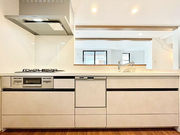 【キッチン】お料理を効率的に、楽しく！システムキッチン  　