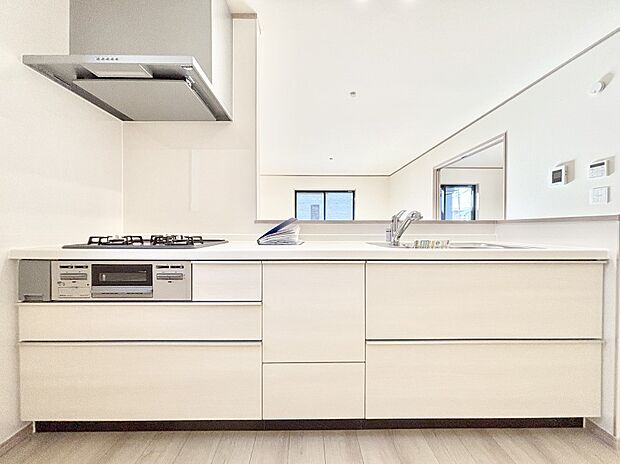 【キッチン】お料理を効率的に、楽しく！システムキッチン  