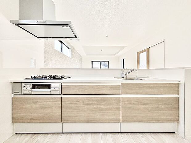 【キッチン】お料理を効率的に、楽しく！システムキッチン