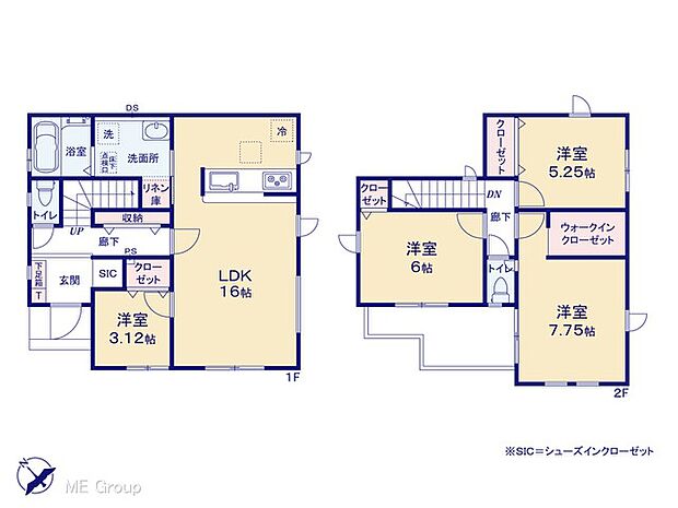【4LDK】図面と異なる場合は現況を優先