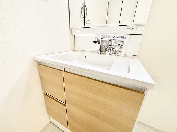 【その他設備(ハンドシャワー水栓)】ハンドシャワー付き!使いやすい洗面台。