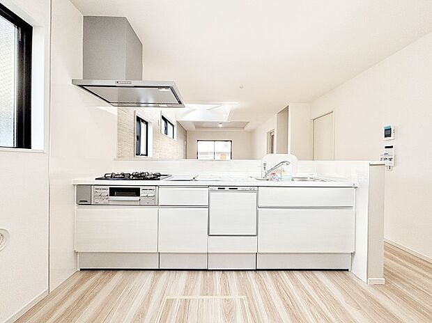 【キッチン】お料理を効率的に、楽しく！システムキッチン