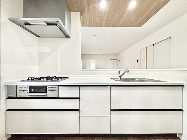 【キッチン】お料理を効率的に、楽しく!システムキッチン