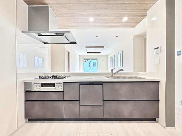【キッチン】お料理を効率的に、楽しく!システムキッチン